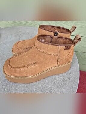 UGG Cityfunc Ultra Mini Platform Ankle Boots W Size 6